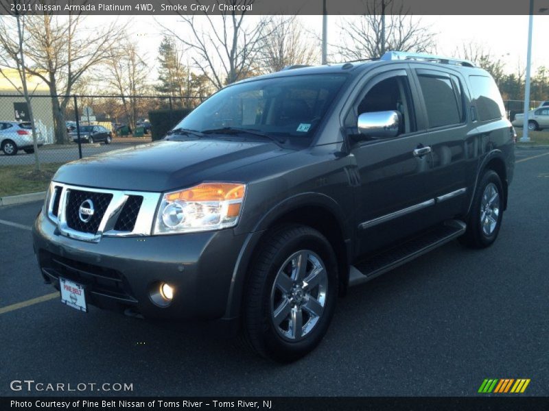 Smoke Gray / Charcoal 2011 Nissan Armada Platinum 4WD
