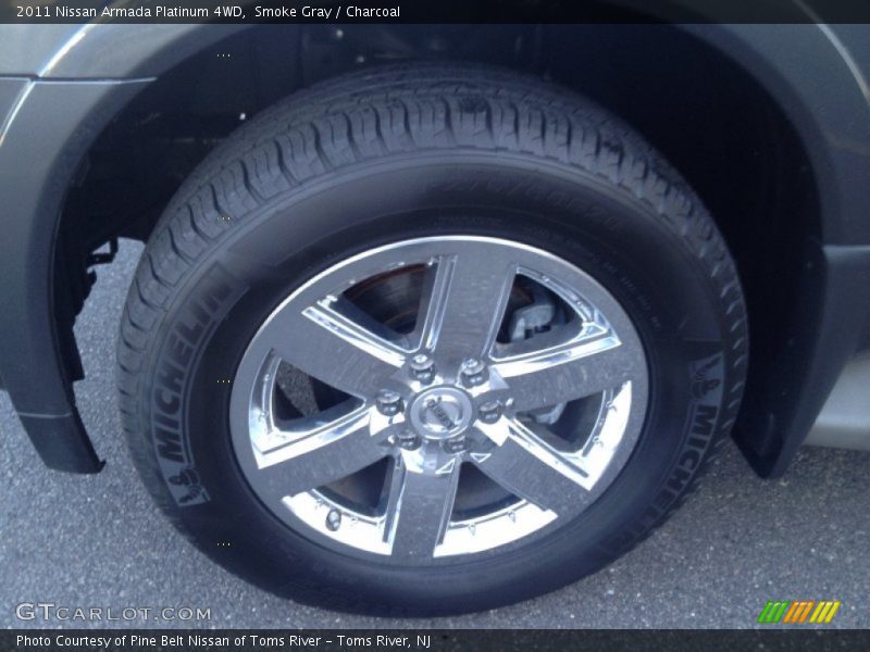 Smoke Gray / Charcoal 2011 Nissan Armada Platinum 4WD