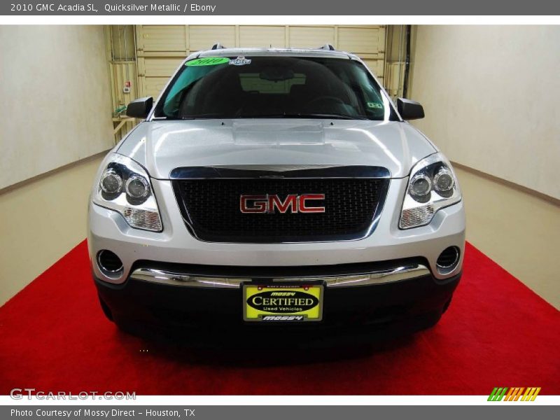 Quicksilver Metallic / Ebony 2010 GMC Acadia SL