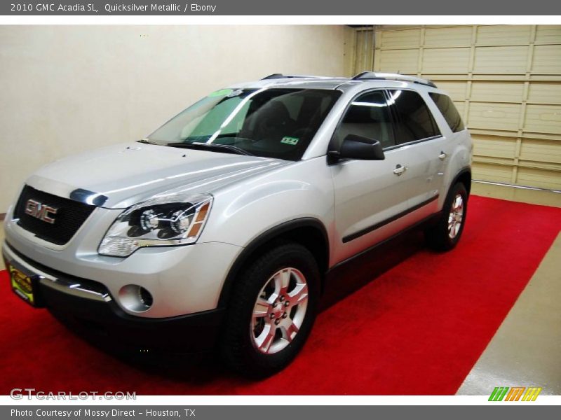 Quicksilver Metallic / Ebony 2010 GMC Acadia SL