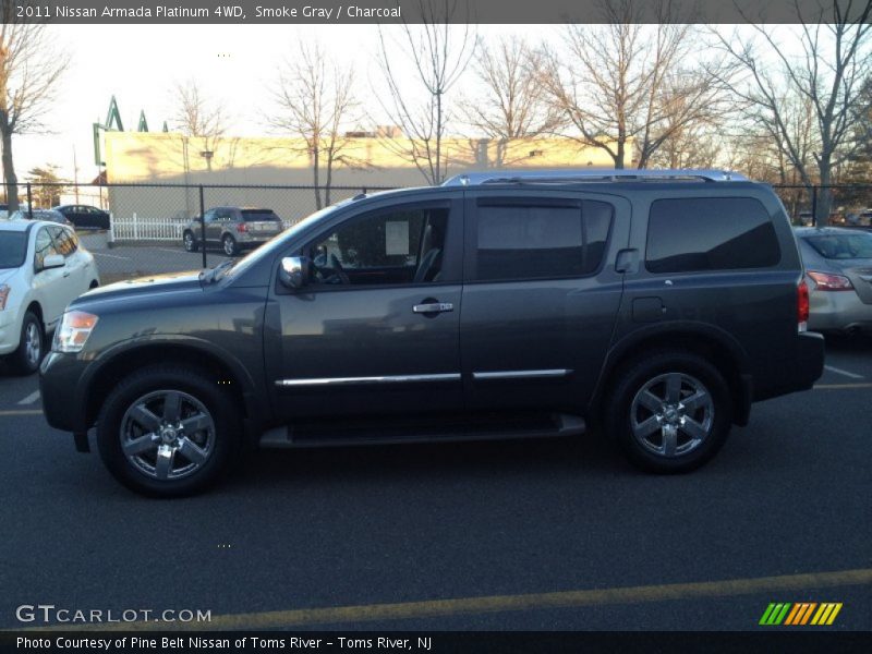 Smoke Gray / Charcoal 2011 Nissan Armada Platinum 4WD