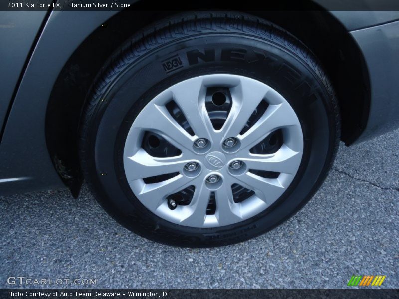 Titanium Silver / Stone 2011 Kia Forte EX