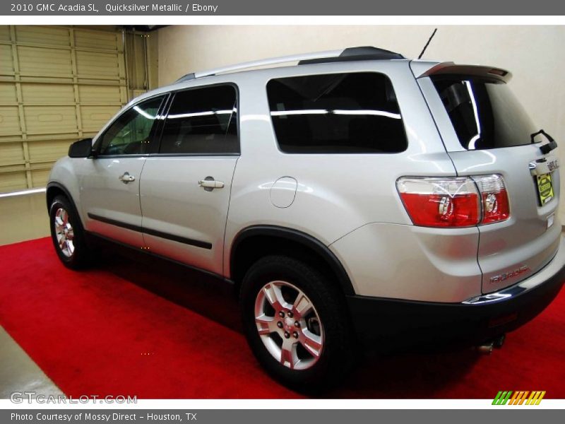 Quicksilver Metallic / Ebony 2010 GMC Acadia SL