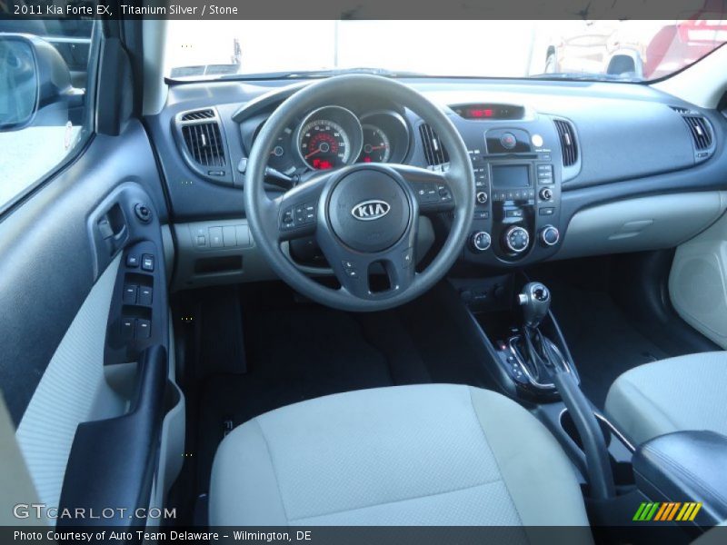 Titanium Silver / Stone 2011 Kia Forte EX