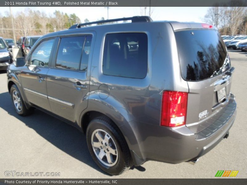 Polished Metal Metallic / Black 2011 Honda Pilot Touring 4WD