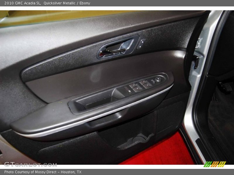 Quicksilver Metallic / Ebony 2010 GMC Acadia SL