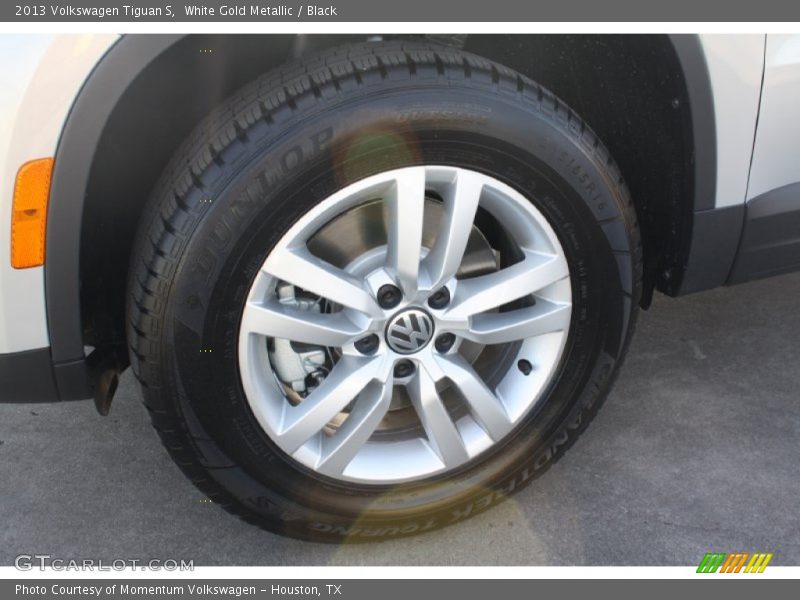 White Gold Metallic / Black 2013 Volkswagen Tiguan S