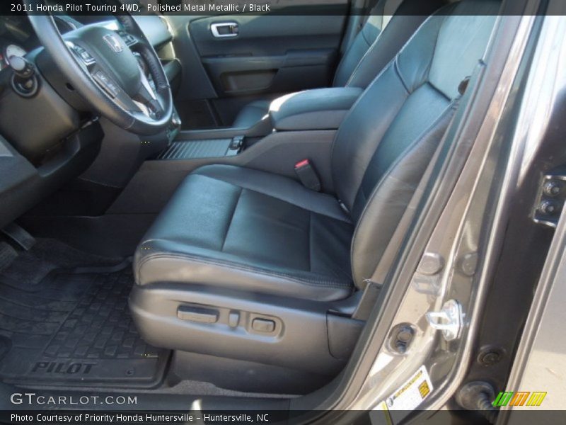 Polished Metal Metallic / Black 2011 Honda Pilot Touring 4WD
