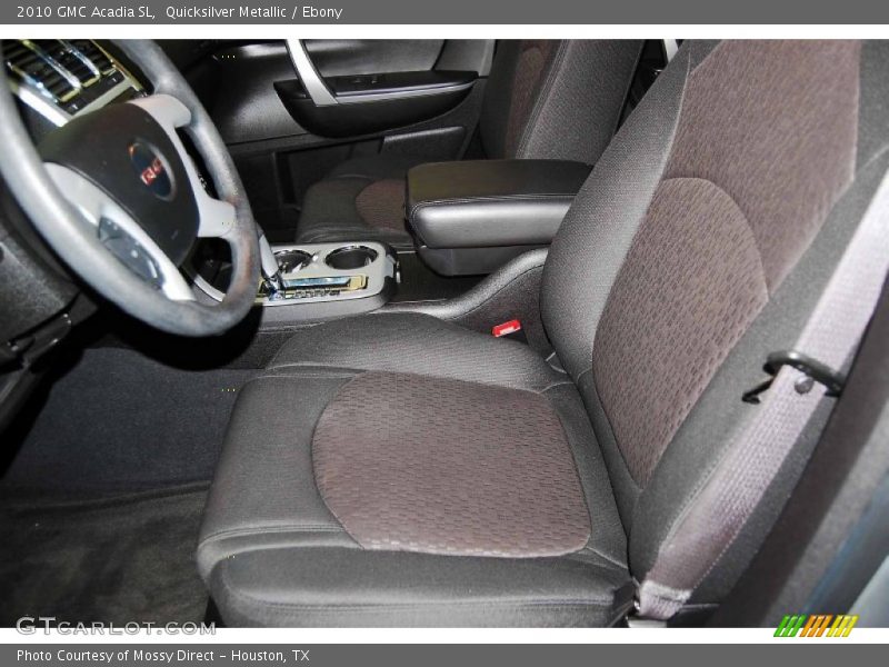 Quicksilver Metallic / Ebony 2010 GMC Acadia SL