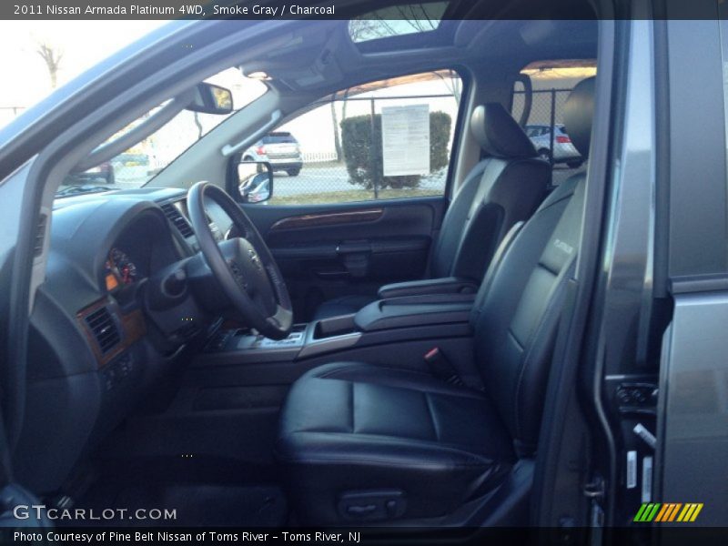 Smoke Gray / Charcoal 2011 Nissan Armada Platinum 4WD