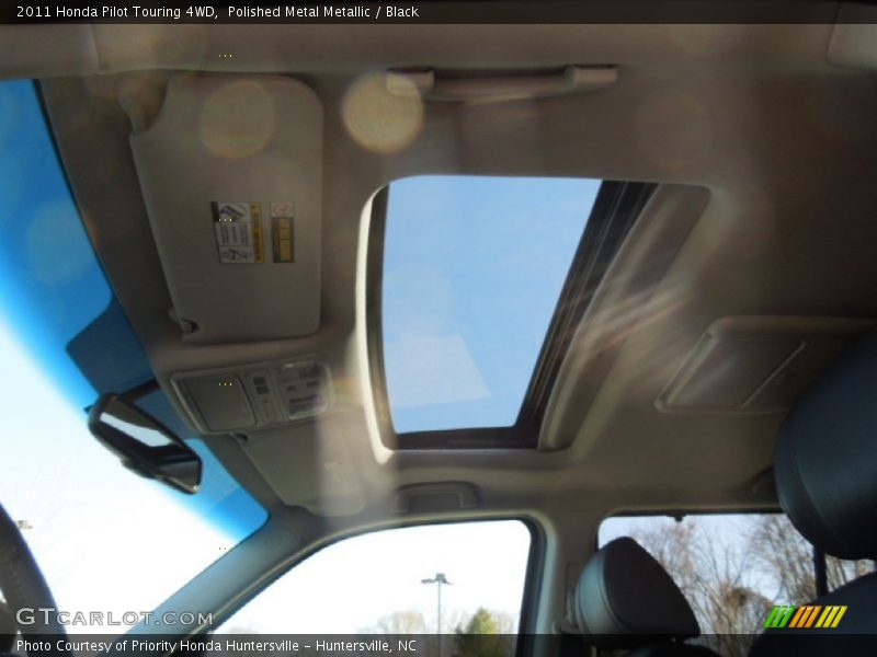 Polished Metal Metallic / Black 2011 Honda Pilot Touring 4WD