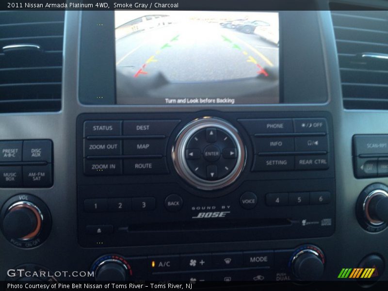 Smoke Gray / Charcoal 2011 Nissan Armada Platinum 4WD