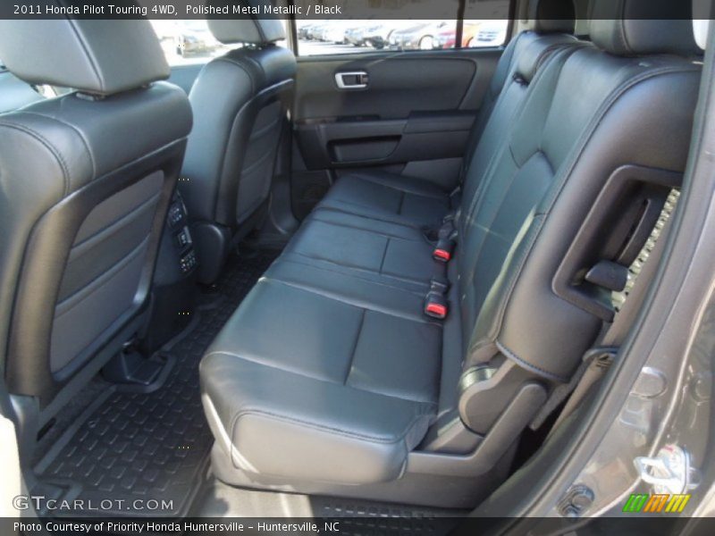 Polished Metal Metallic / Black 2011 Honda Pilot Touring 4WD