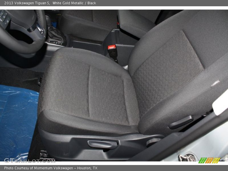 White Gold Metallic / Black 2013 Volkswagen Tiguan S