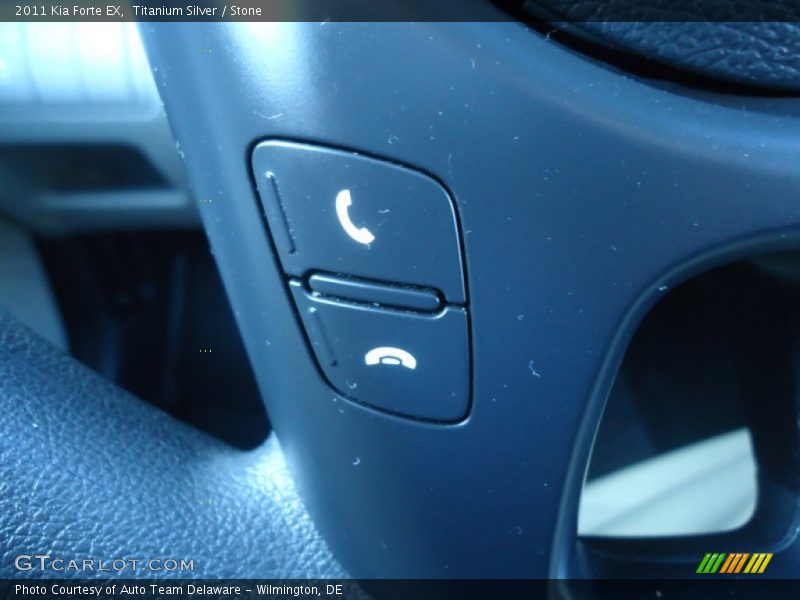 Titanium Silver / Stone 2011 Kia Forte EX