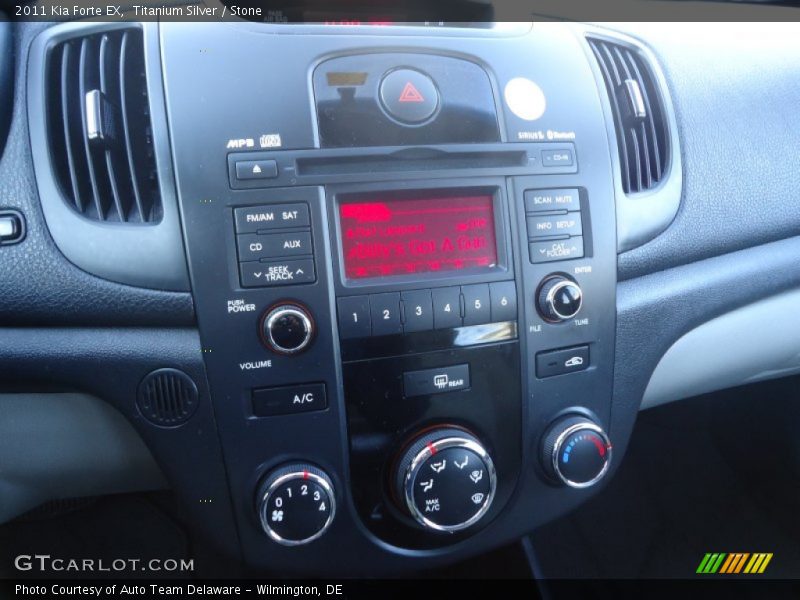 Titanium Silver / Stone 2011 Kia Forte EX