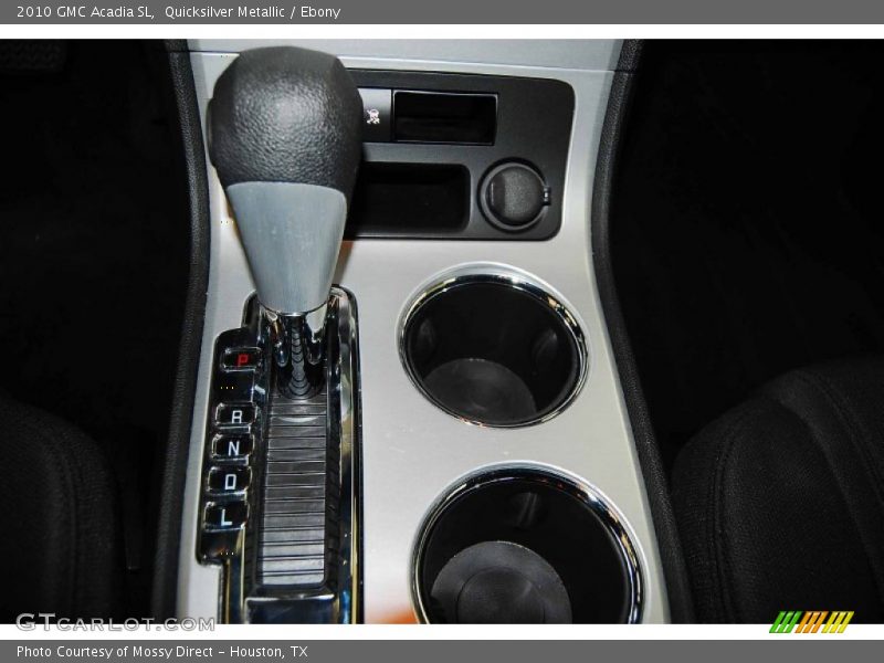 Quicksilver Metallic / Ebony 2010 GMC Acadia SL