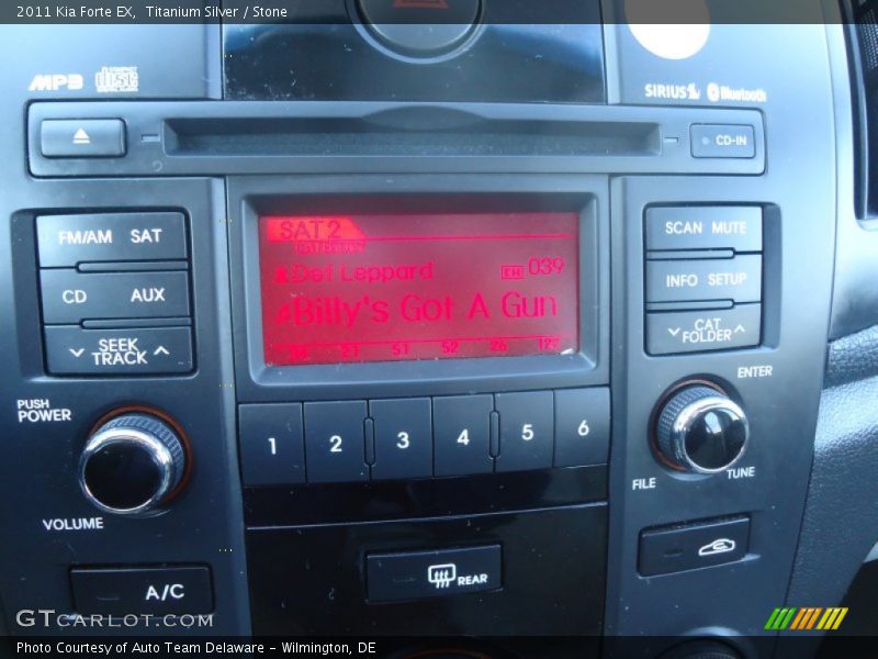 Titanium Silver / Stone 2011 Kia Forte EX
