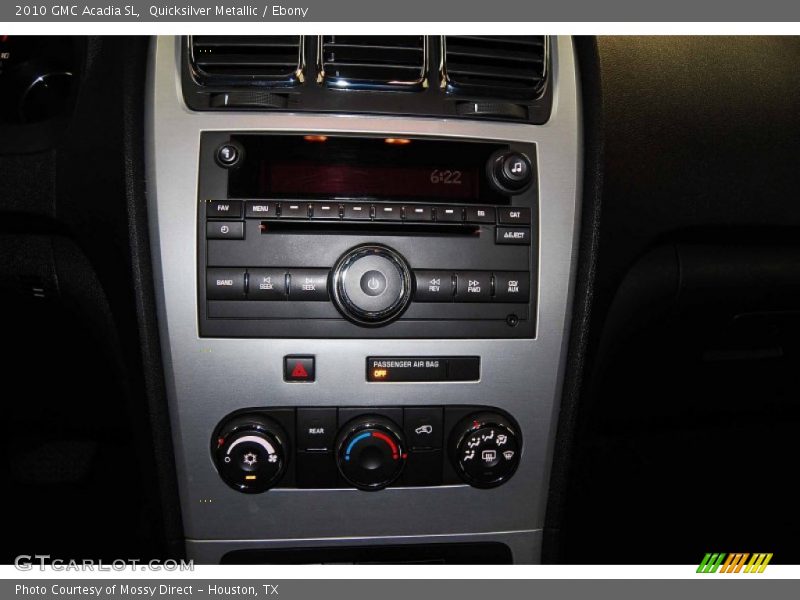 Quicksilver Metallic / Ebony 2010 GMC Acadia SL