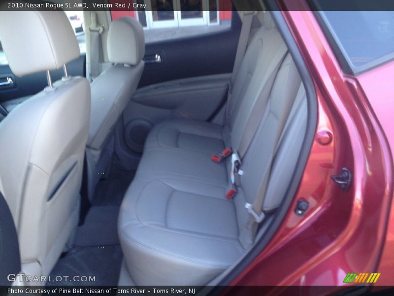 Venom Red / Gray 2010 Nissan Rogue SL AWD