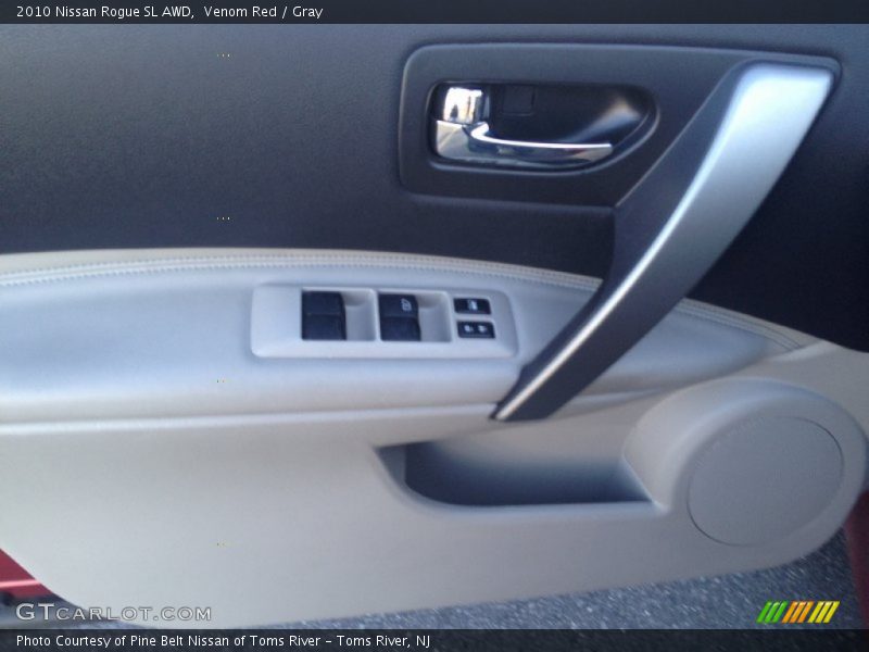Venom Red / Gray 2010 Nissan Rogue SL AWD