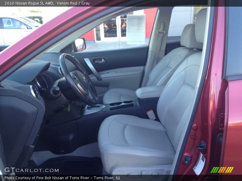 Venom Red / Gray 2010 Nissan Rogue SL AWD