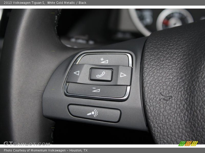 White Gold Metallic / Black 2013 Volkswagen Tiguan S