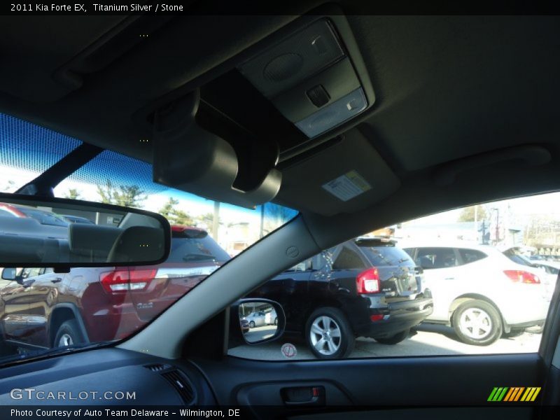Titanium Silver / Stone 2011 Kia Forte EX