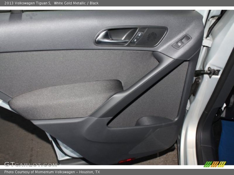 White Gold Metallic / Black 2013 Volkswagen Tiguan S