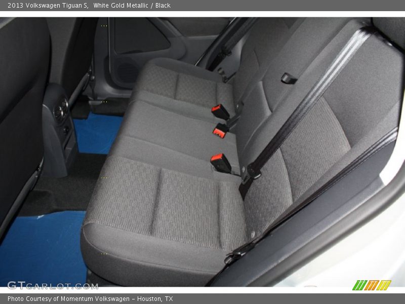 White Gold Metallic / Black 2013 Volkswagen Tiguan S