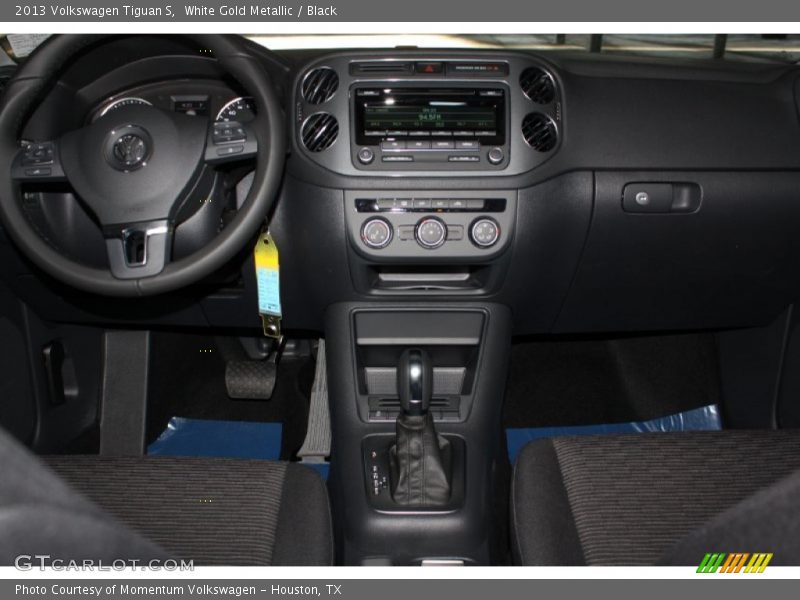 White Gold Metallic / Black 2013 Volkswagen Tiguan S