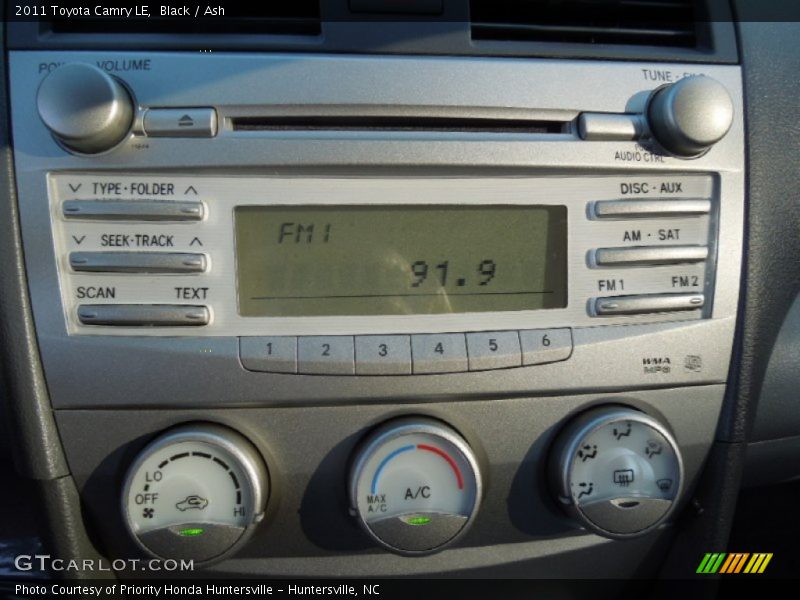 Black / Ash 2011 Toyota Camry LE