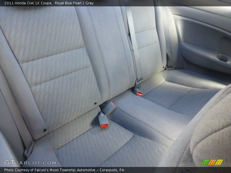 Royal Blue Pearl / Gray 2011 Honda Civic LX Coupe