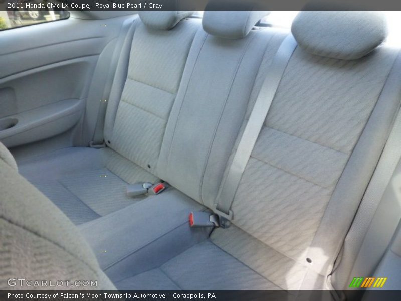 Royal Blue Pearl / Gray 2011 Honda Civic LX Coupe