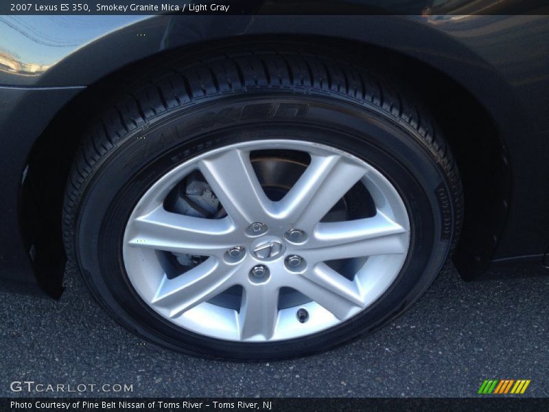 Smokey Granite Mica / Light Gray 2007 Lexus ES 350
