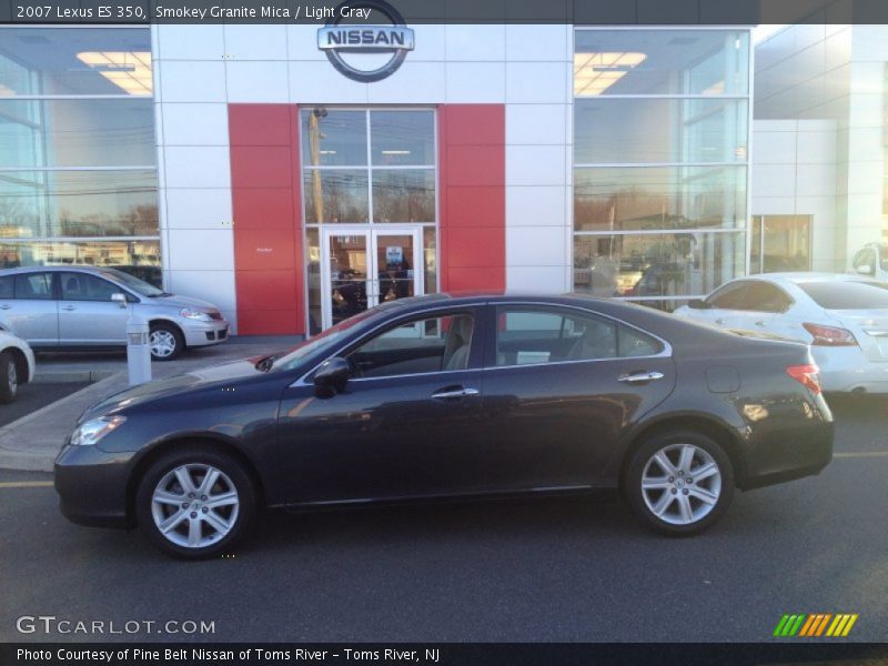 Smokey Granite Mica / Light Gray 2007 Lexus ES 350
