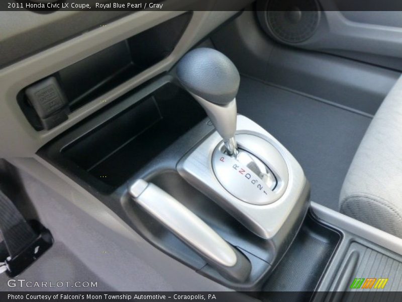Royal Blue Pearl / Gray 2011 Honda Civic LX Coupe