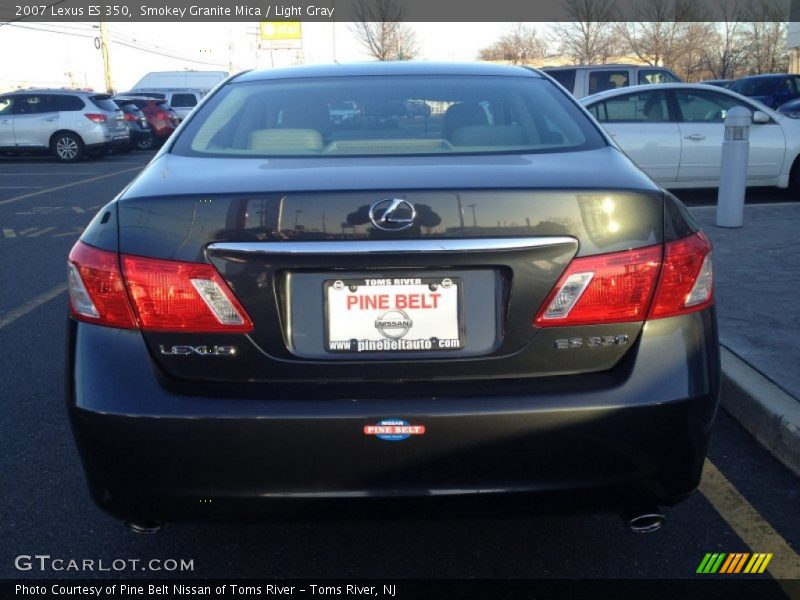 Smokey Granite Mica / Light Gray 2007 Lexus ES 350