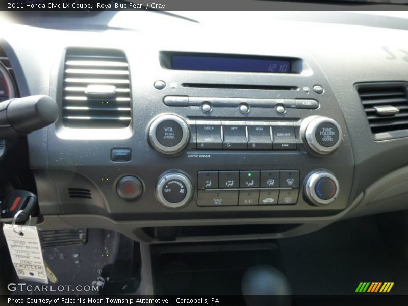 Royal Blue Pearl / Gray 2011 Honda Civic LX Coupe