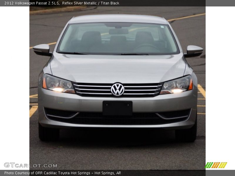 Reflex Silver Metallic / Titan Black 2012 Volkswagen Passat 2.5L S