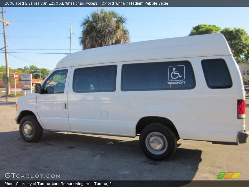 Oxford White / Medium Pebble Beige 2006 Ford E Series Van E250 XL Wheelchair Access
