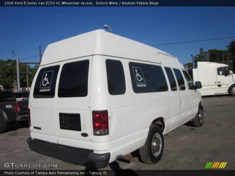 Oxford White / Medium Pebble Beige 2006 Ford E Series Van E250 XL Wheelchair Access