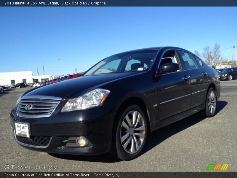 Front 3/4 View of 2010 M 35x AWD Sedan