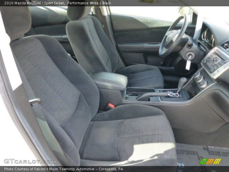 Front Seat of 2010 MAZDA6 i Sport Sedan