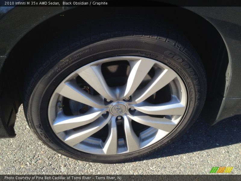 Black Obsidian / Graphite 2010 Infiniti M 35x AWD Sedan