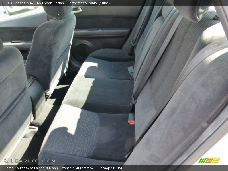 Performance White / Black 2010 Mazda MAZDA6 i Sport Sedan