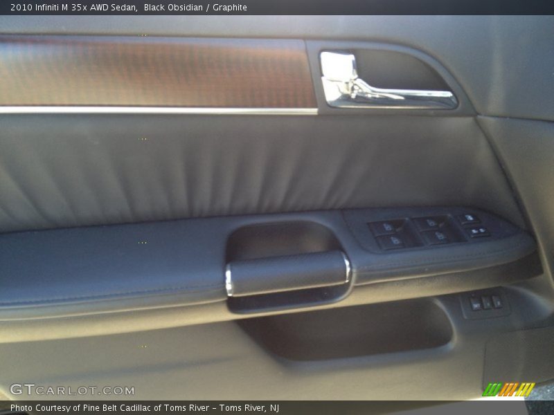 Black Obsidian / Graphite 2010 Infiniti M 35x AWD Sedan
