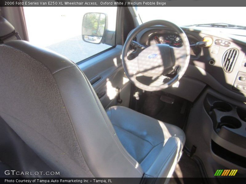 Oxford White / Medium Pebble Beige 2006 Ford E Series Van E250 XL Wheelchair Access