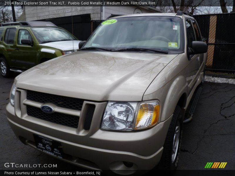 Pueblo Gold Metallic / Medium Dark Flint/Dark Flint 2004 Ford Explorer Sport Trac XLT