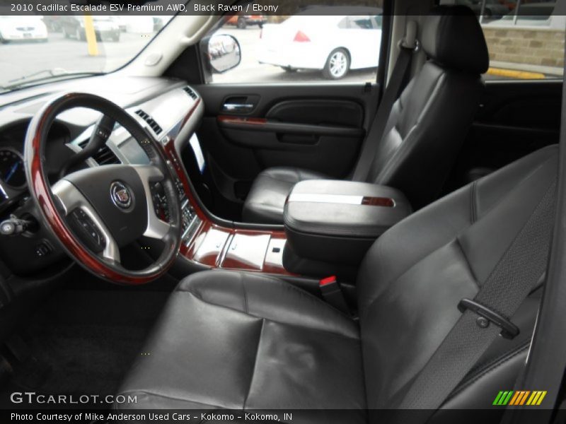 Black Raven / Ebony 2010 Cadillac Escalade ESV Premium AWD